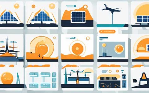 Which airports have installed solar power stations?