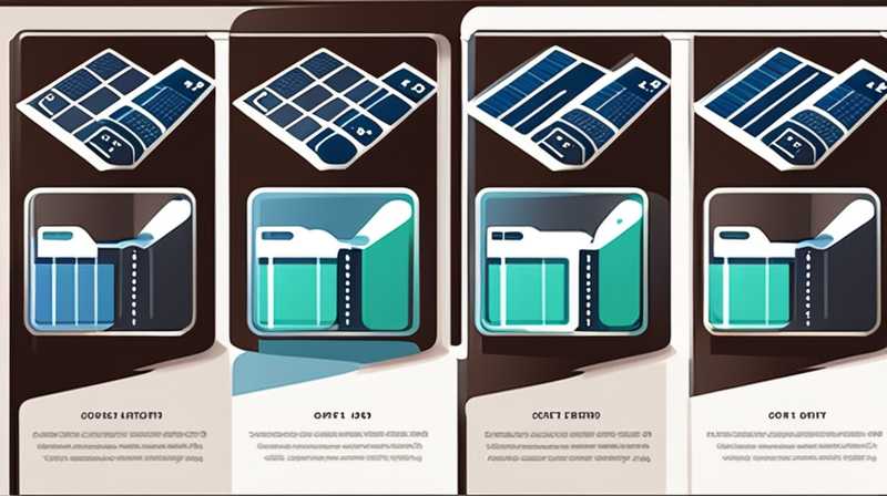 How many volts of battery should a small solar panel be equipped with