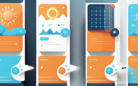 What is the solar blue interface?
