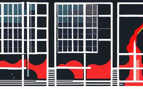 What to do if a solar power plant catches fire?