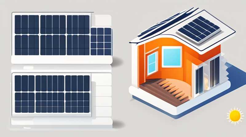 How to install solar energy in a self-built villa