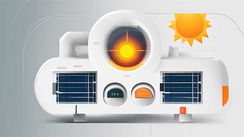 How to change the solar conversion switch