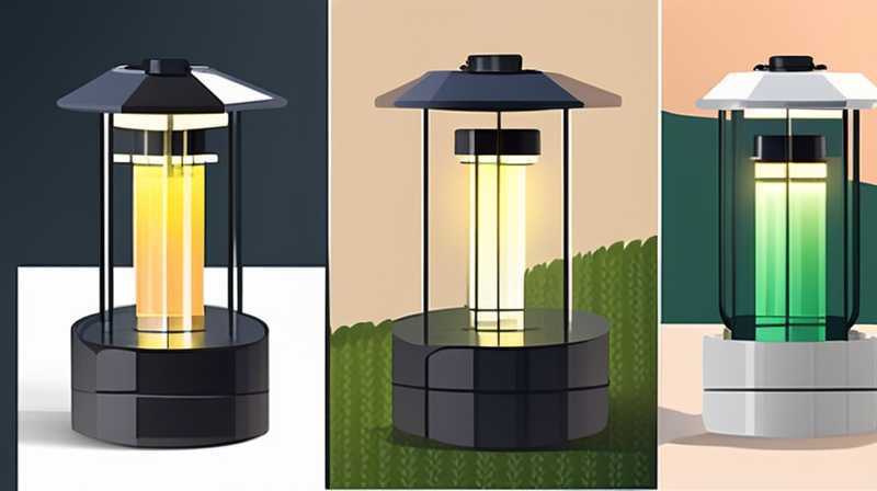 How to assemble solar outdoor garden lights