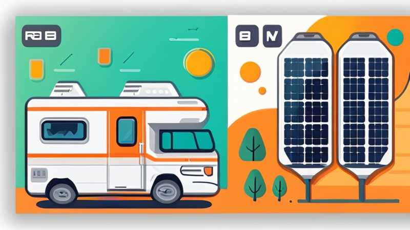 How much does it cost to use 600w solar energy for RV