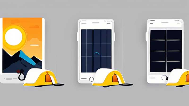 How to connect the solar camping light to Bluetooth