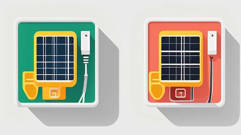 How to connect the solar three-wire plug