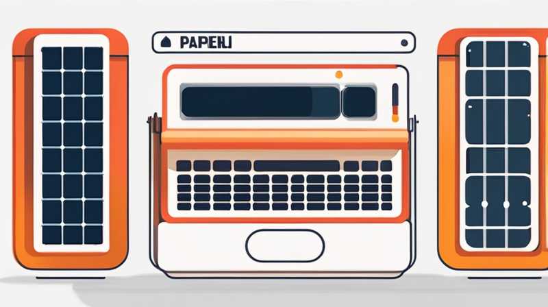 How to use the solar panel typesetting machine