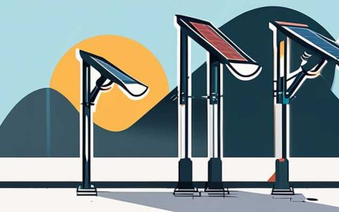 How to repair a broken solar street light pole