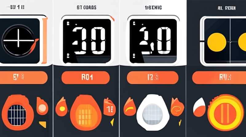 How to adjust the solar built-in tire pressure monitoring if it does not display