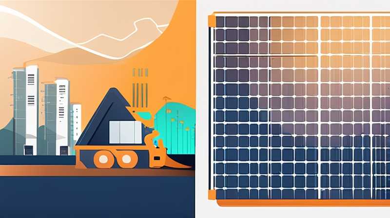 What are the solar energy products for construction sites?