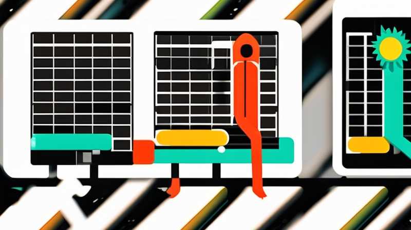 How to connect solar panels to traffic lights