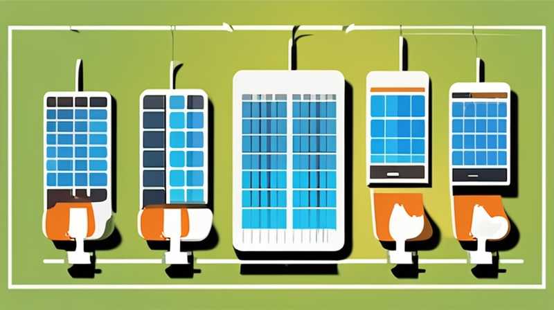 How many volts are solar powered household lights