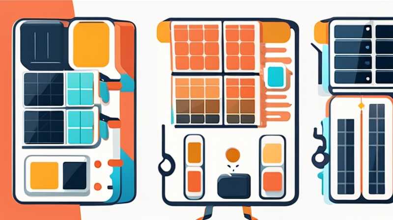 How much can a solar battery discharge?