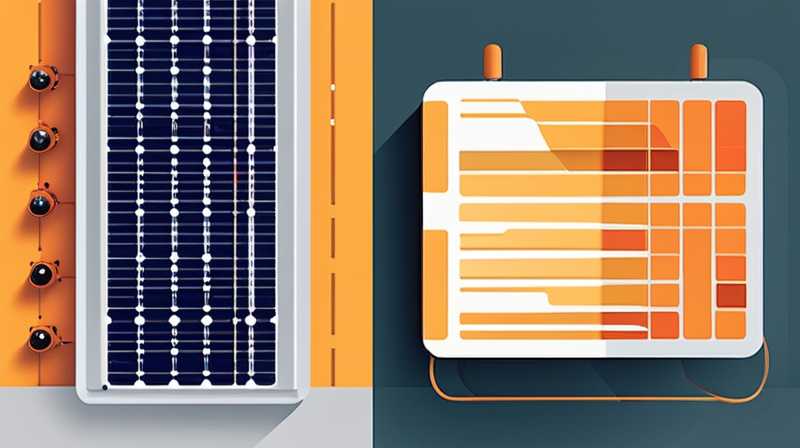 How to connect solar panel engineering lines