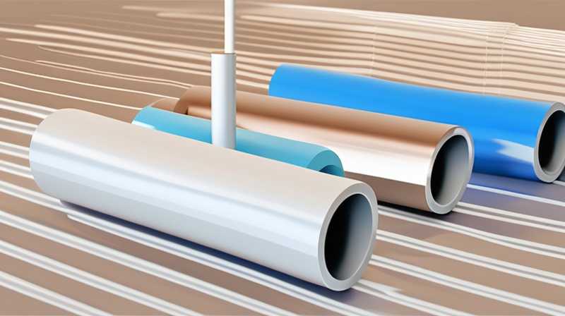 How to connect solar PVC pipe to self-priming pump