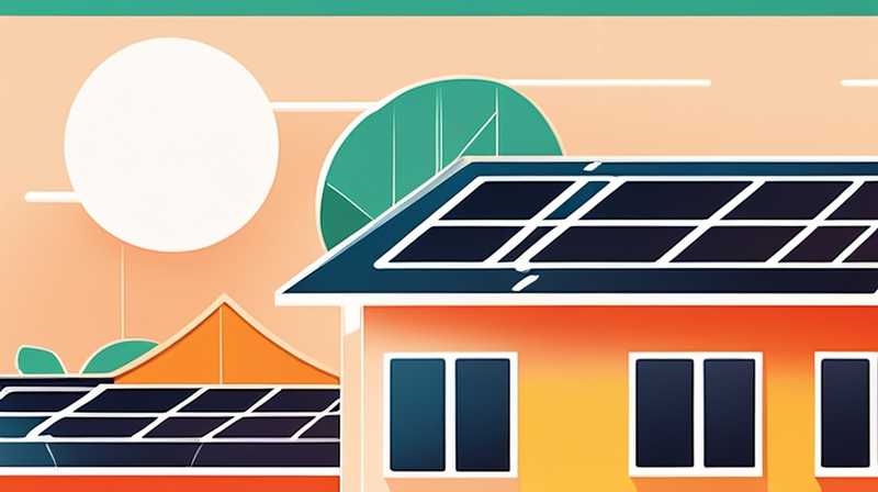 How to turn on and off the rooftop solar heating