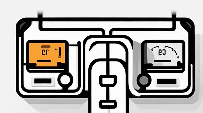 How to connect a solar panel to an ammeter