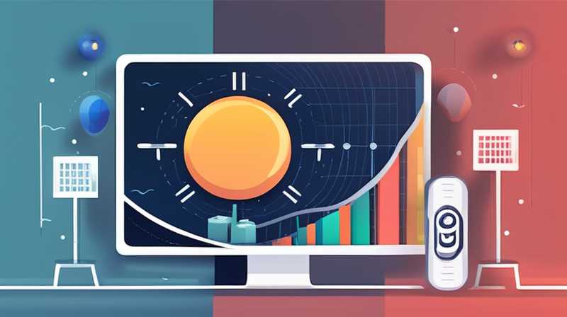 How many watts of solar energy does 4g monitor use