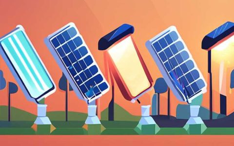 What material are solar floodlights made of?