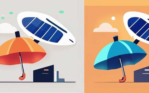 How much is a solar umbrella?