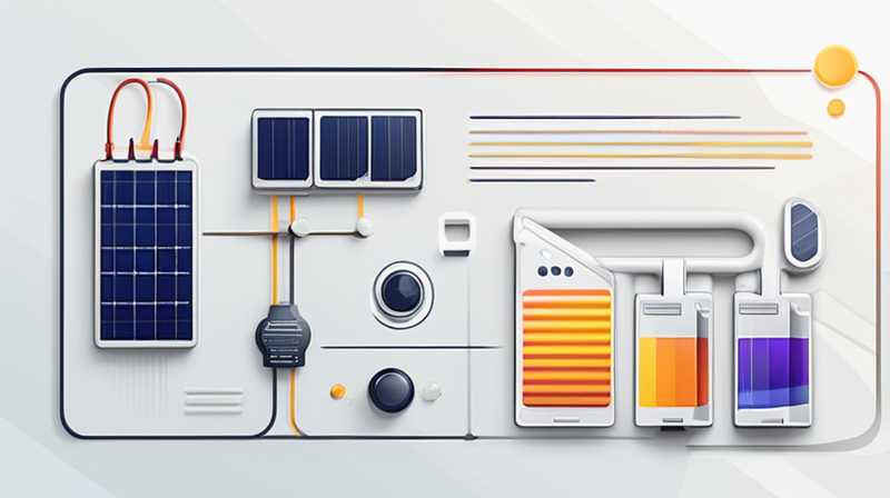 How to write solar cell components