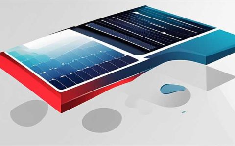 Where is the light sensor of solar panels