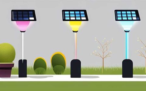How many watts are garden solar lights