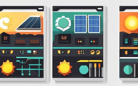 How to use solar control panel
