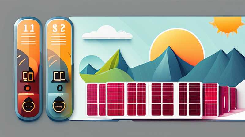 How many solar panels are there in 100 megawatts?