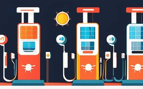 What are the uses of solar gas stations