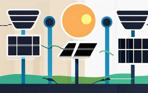 How many watts does a solar panel use to generate electricity?