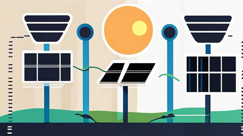 How many watts does a solar panel use to generate electricity?