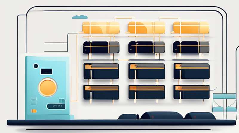 How to equip a self-generated solar energy system