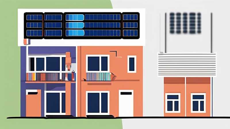 How to use solar charging panels in a new house