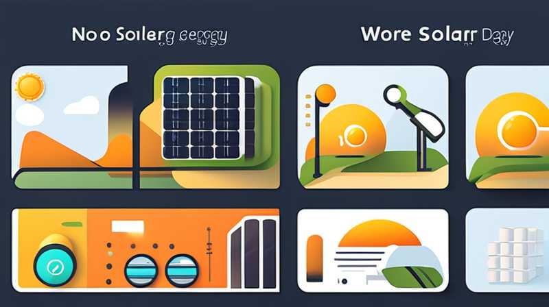 How many watts of solar energy does it use in a day?