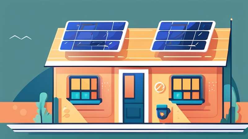 What is the work content of installing solar panels?