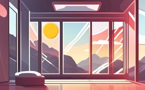 Why does the sun shine through glass?