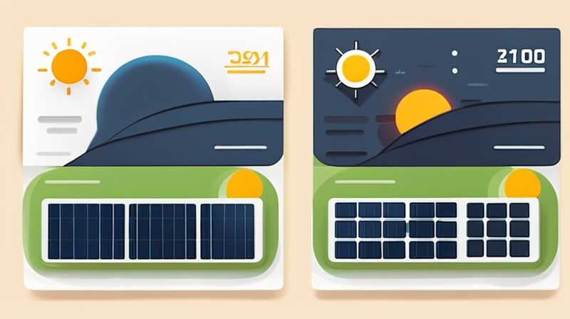 How long is the best time to stay in solar energy