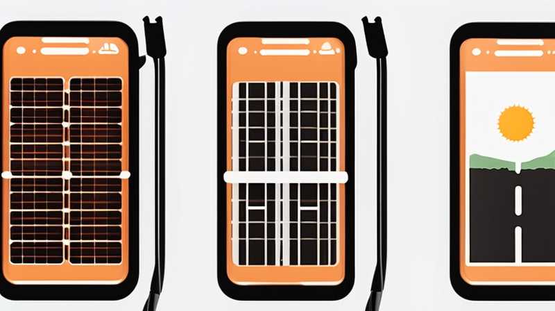 How much power can a 28w solar panel charge a mobile phone