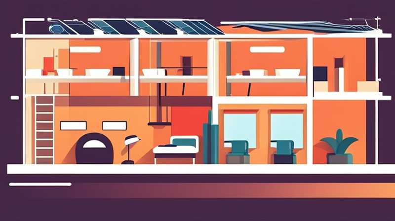 How to install concentrated solar energy in a hotel