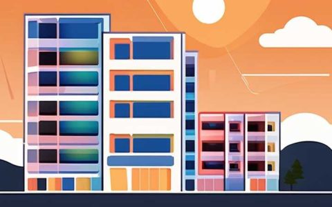 What solar lights are best for a 5-story building?