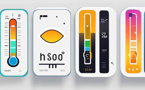 How to read the temperature gauge of solar instrument