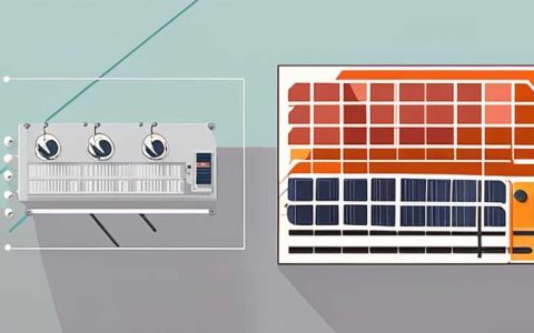 Which voltage regulator module should the solar panel be connected to?