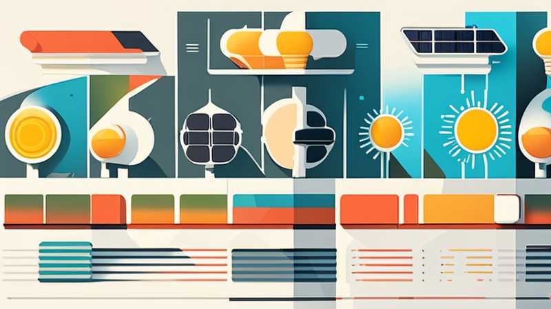 How to distinguish the positive and negative lines of solar energy