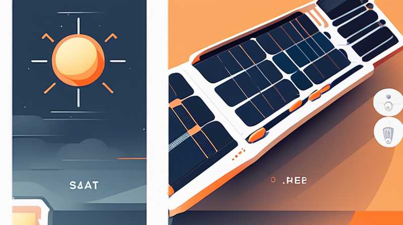 How does the solar powered wireless probe work?