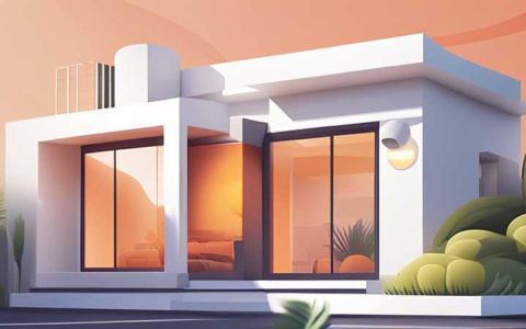 How to install solar energy in a one-story villa