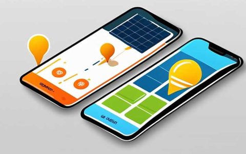 How to connect mobile map to solar energy