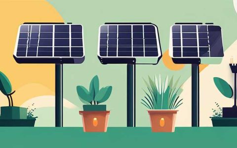 How much does a garden lighting solar lamp cost?