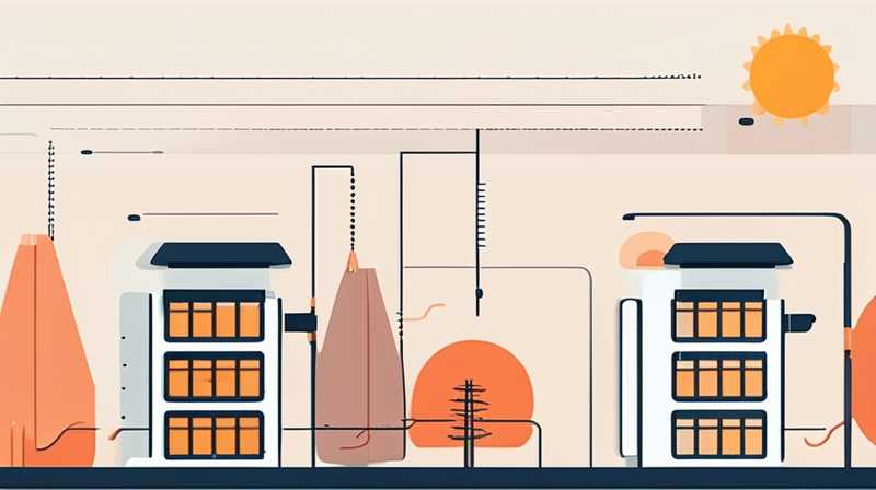 What wires are used for solar panels to generate electricity?