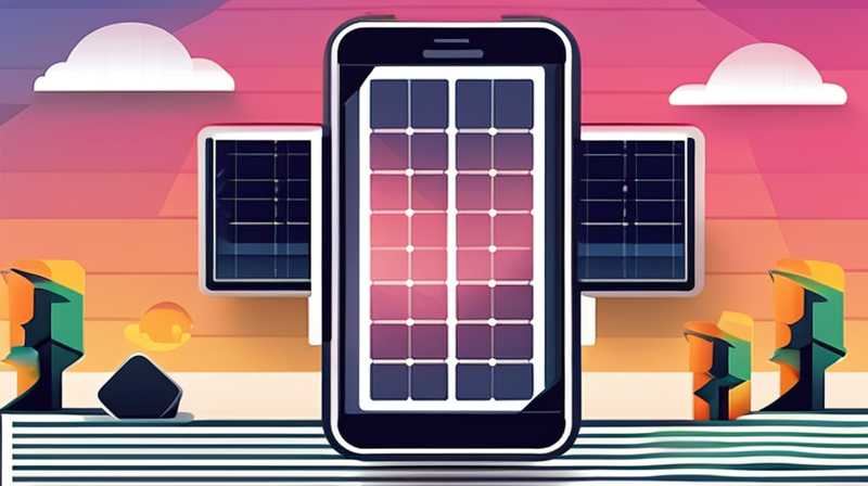 How about solar panel mobile power supply